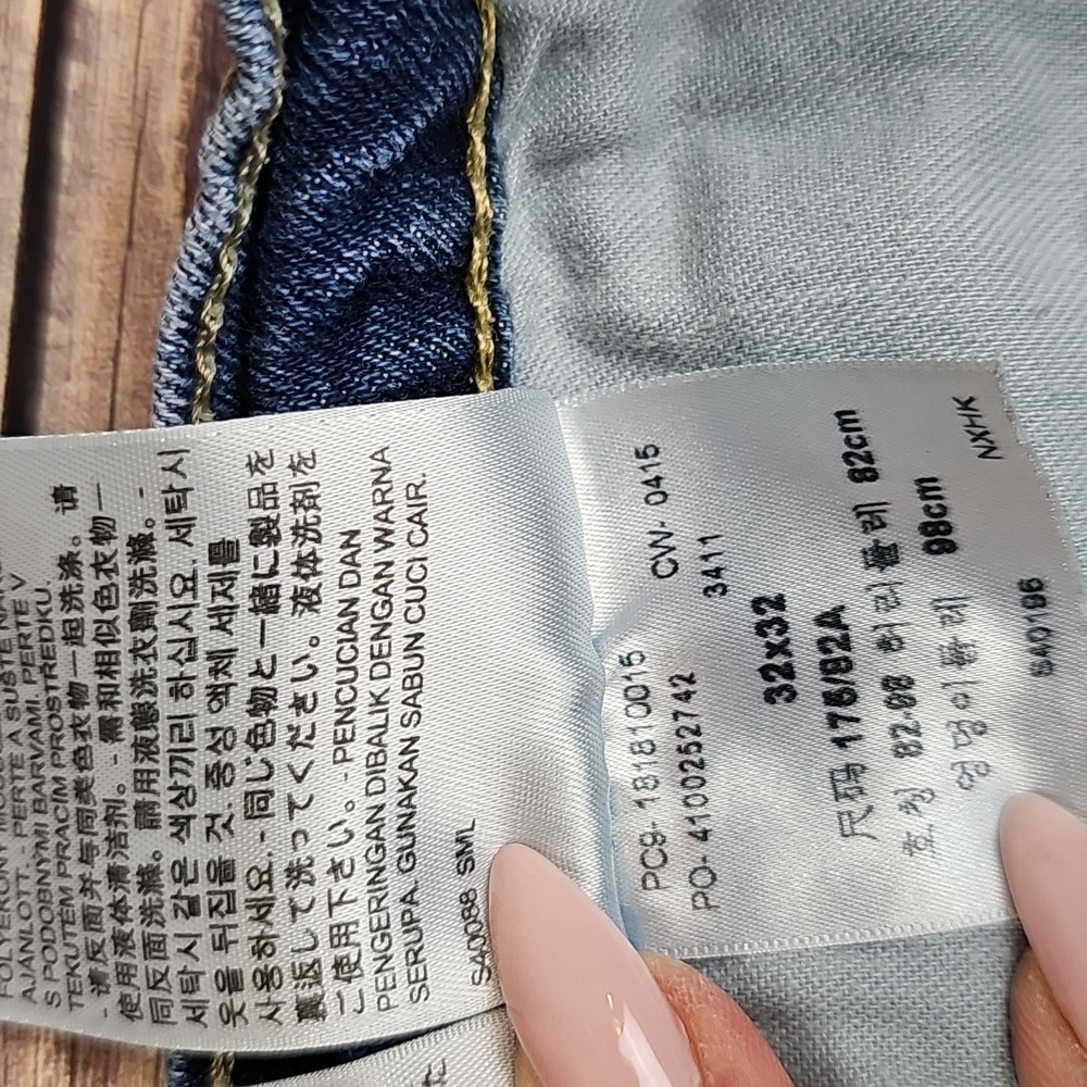 LEVI'S 541 ATHLETIC FIT DENIM BLUE JEANS - Picture 13 of 13